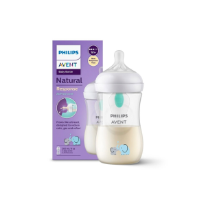 Philips Avent Biberão Natural Response Air Freee 260 Elefante Philips Avent Biberão Natural Response Air Freee 260 Elefante