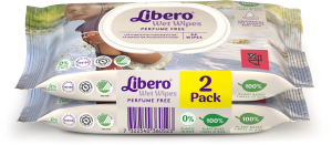 Libero Wet Wipe Toalhete Higiene Bebé 64 X2 Libero Wet Wipe Toalhete Higiene Bebé 64 X2