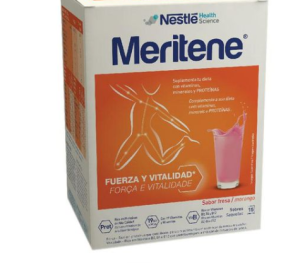 Meritene Morango Carteira Pó X15 Meritene Morango Carteira Pó X15