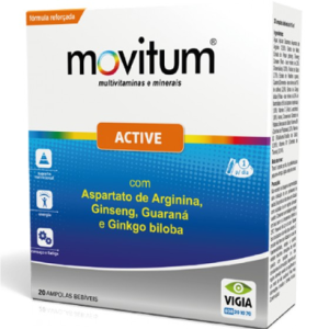 Movitum Active Ampolas Bebíveis X20 Movitum Active Ampolas Bebíveis X20