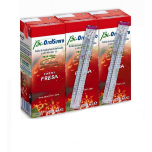 Bi-Oralsuero Solução Oral Morango Frasco 200ml X3 Bi-Oralsuero Solução Oral Morango Frasco 200ml X3