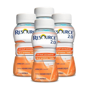 Resource 2.0 Solução Oral Alperce 200ml X4 Resource 2.0 Solução Oral Alperce 200ml X4