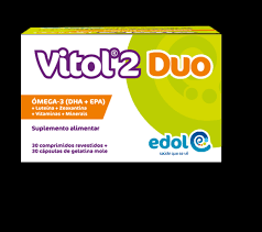 Vitol 2 Duo Comprimidos X30 + Cápsulas X30 Vitol 2 Duo Comprimidos X30 + Cápsulas X30