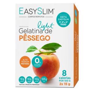 Easyslim Gelatin Saq Gelatina Pesseg 15gx2 Easyslim Gelatin Saq Gelatina Pesseg 15gx2