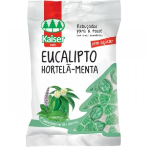 Kaiser Rebuçados Eucalipto Hortelã-Menta 60g Kaiser Rebuçados Eucalipto Hortelã-Menta 60g