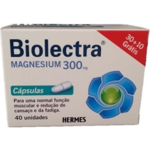 Biolectra Magnesium Cápsulas 30 Unidade(s) com Oferta de Cápsulas 10 Unidade(s) Biolectra Magnesium Cápsulas 30 Unidade(s) com Oferta de Cápsulas 10 Unidade(s)