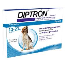 Diptron Sol Spot On Cao 10-20 Kg 1,34ml sol unção punctif VET Diptron Sol Spot On Cao 10-20 Kg 1,34ml sol unção punctif VET