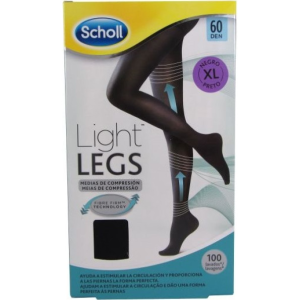 Scholl Light Legs Collants Compressão 60den L Preto Scholl Light Legs Collants Compressão 60den L Preto