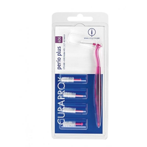 Curaprox Perio Plus Kit Escovilhão interdental CPS 406 5 Unidade(s) com Cabo UHS 451 Curaprox Perio Plus Kit Escovilhão interdental CPS 406 5 Unidade(s) com Cabo UHS 451