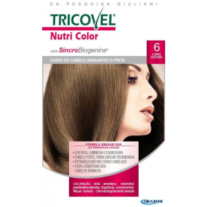 Tricovel Nutri Color Coloração 6 Loiro Escuro Tricovel Nutri Color Coloração 6 Loiro Escuro