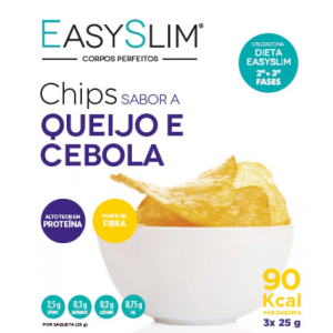 Easyslim Chips Queijo Cebola X 3 Easyslim Chips Queijo Cebola X 3