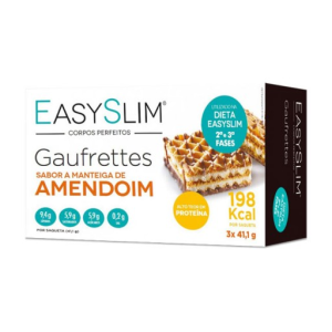 Easyslim Gaufrett Manteiga Amendoim 41,1g X3 Easyslim Gaufrett Manteiga Amendoim 41,1g X3