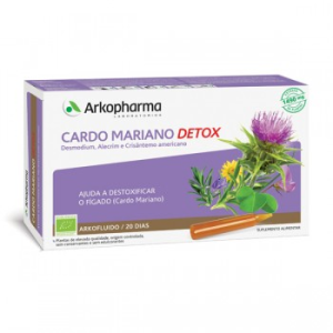Arkofluido Cardo Mariano Detox Ampolas X20 Arkofluido Cardo Mariano Detox Ampolas X20