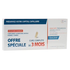Ducray Anacaps Progressiv Trio Cápsulas 3 X30 Ducray Anacaps Progressiv Trio Cápsulas 3 X30