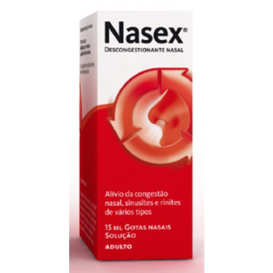 Nasex, 0,5 mg/mL-15 mL Solução Nasal Conta-Gotas X1 Nasex, 0,5 mg/mL-15 mL Solução Nasal Conta-Gotas X1