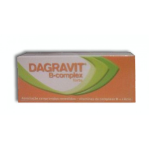 Dagravit B Complex Forte Comprimidos Revestidos X30 Dagravit B Complex Forte Comprimidos Revestidos X30