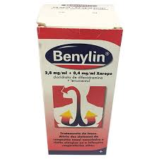 Benylin (200mL), 2,8/0,4 mg/mL x 1 xar mL Benylin (200mL), 2,8/0,4 mg/mL x 1 xar mL